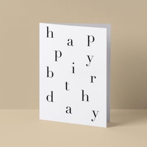 Feliz cumpleaños / Tarjeta A6