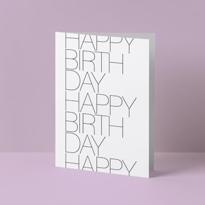 Feliz Aniversário | Cartão A6