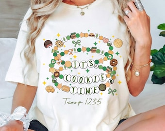 Cookie Girl Tee, Girl Cookie Dealer Shirt, Motivational Camping, Life Leader T-shirt