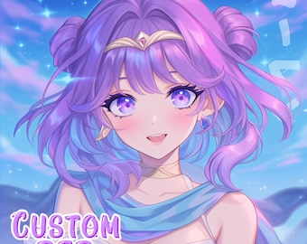 CUSTOM PFP | Anime character commission, Custome Anime, Profile Icon, PFP Icon, Anime profile picture