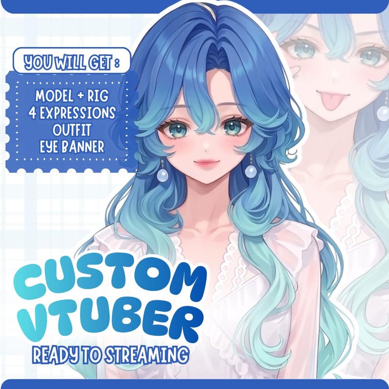 Custom VTuber Model Live2D Commission | Anime Art | Vtuber Assets | Vtuber Model | Vtuber Model Commission | PNGTuber | Vtuber Male & Female, Custom PngTuber, Live2D Commission, Live2D model, Custom VTuber Live2D Model, Vtuber Anime, Vtuber Rigging, Twitch VTuber, Free VBridger, Eye Banner Twitch, Eye Banner Discord, Cute Vtuber Art, Front Back Vtuber, Walking Animation, Hand Tracking VTuber, Streamer Avatar, Anime VTuber Model, Vtuber PNG, Twitch Asset, VTuber Studio Ready