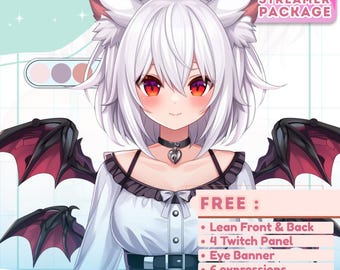 Custom VTuber Live2D Model, VTuber, VTuber, VTuber Model, VTuber Asset, VTuber Commission, Rigging, Vtuber Commission, Vtuber Streamer