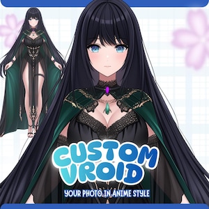 Aangepast 3D Vtuber-model + tuigage | VRM- en Vroid-ontwerp, klaar voor gezichtsherkenning