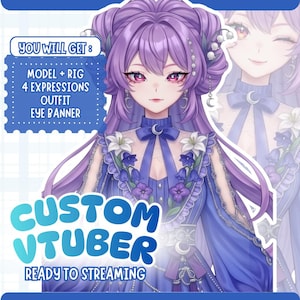 Custom VTuber Model Live2D Commission | Anime Art | Vtuber Assets | Vtuber Model | Vtuber Model Commission | PNGTuber | Vtuber Male & Female, Custom PngTuber, Live2D Commission, Live2D model, Custom VTuber Live2D Model, Vtuber Anime, Vtuber Rigging, Twitch VTuber, Free VBridger, Eye Banner Twitch, Eye Banner Discord, Cute Vtuber Art, Front Back Vtuber, Walking Animation, Hand Tracking VTuber, Streamer Avatar, Anime VTuber Model, Vtuber PNG, Twitch Asset, VTuber Studio Ready