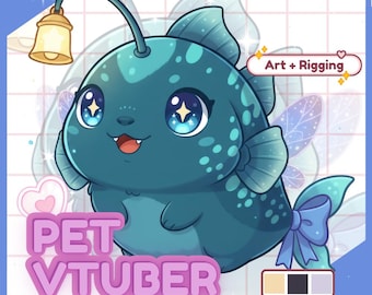 CUSTOM VTUBER PET | VTuber Mascot | Animal Vtuber Pet| Animal Vtuber | Mascot | Vtuber | Vtuber Pet | Animal Pet