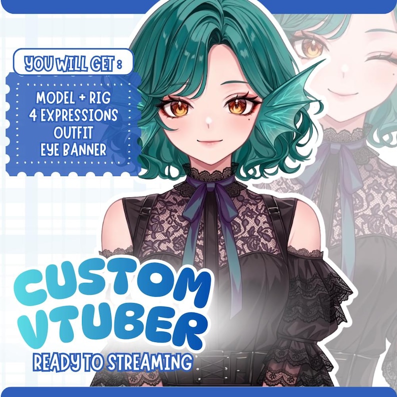 Custom VTuber Model Live2D Commission | Anime Art | Vtuber Assets | Vtuber Model | Vtuber Model Commission | PNGTuber | Vtuber Male & Female, Custom PngTuber, Live2D Commission, Live2D model, Custom VTuber Live2D Model, Vtuber Anime, Vtuber Rigging, Twitch VTuber, Free VBridger, Eye Banner Twitch, Eye Banner Discord, Cute Vtuber Art, Front Back Vtuber, Walking Animation, Hand Tracking VTuber, Streamer Avatar, Anime VTuber Model, Vtuber PNG, Twitch Asset, VTuber Studio Ready