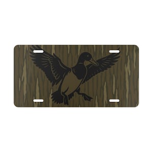 Duck Themed Decorative License Plate | Hunter Gift, Unique Car Accessory, Hunting Gift
