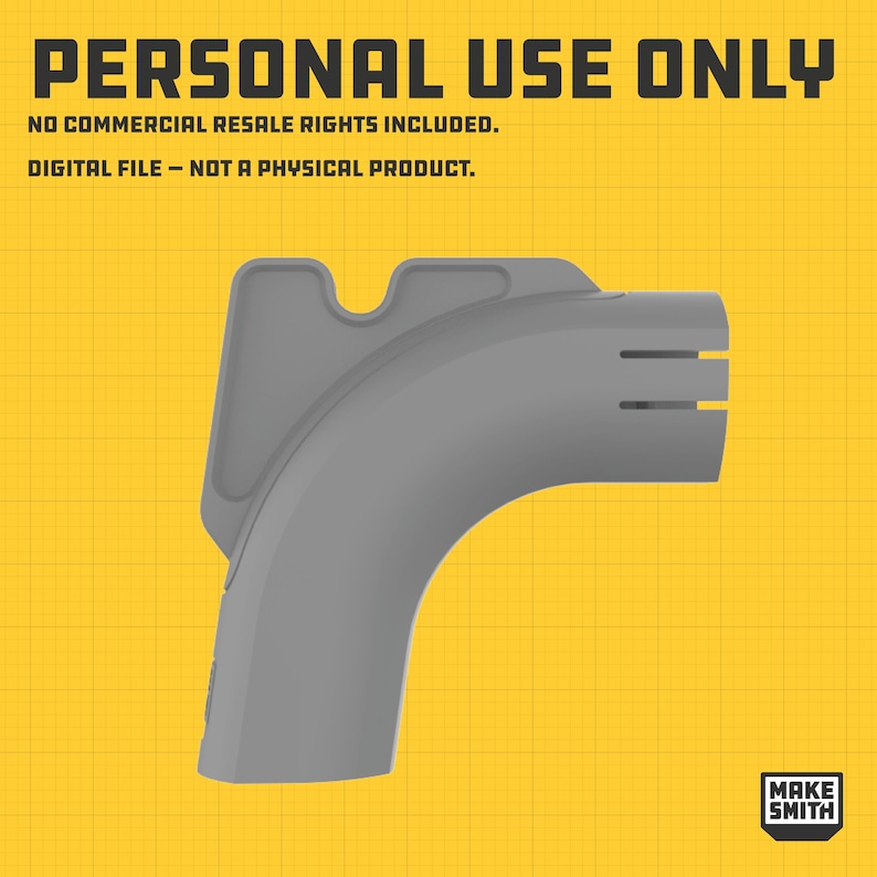 STL-BESTAND (alleen digitaal) – Dewalt-verstekzaagstofverzamelaar voor emmer van 5 gallon | Zelf 3D-printen afbeelding 4