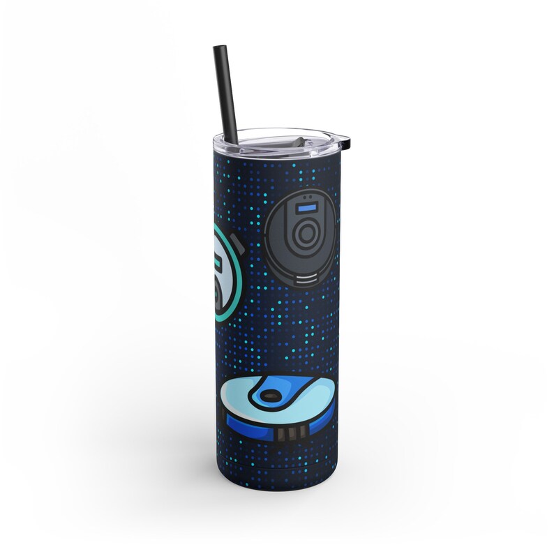 Robot Vacuum 20oz Tumbler: Stainless Steel Drinking Cup image 10