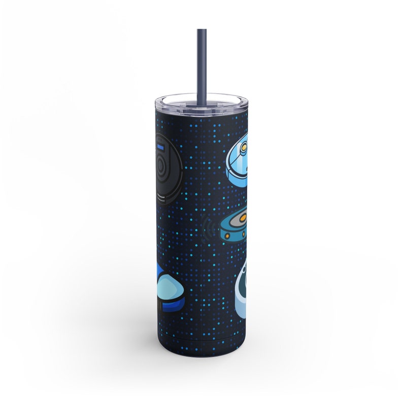 Robot Vacuum 20oz Tumbler: Stainless Steel Drinking Cup image 6