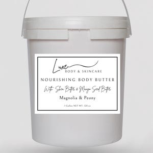 Wholesale Vegan Body Butter: Shea, Mango Butter | 1 Gallon