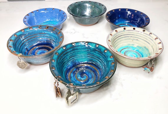 Pottery on sale earring holder