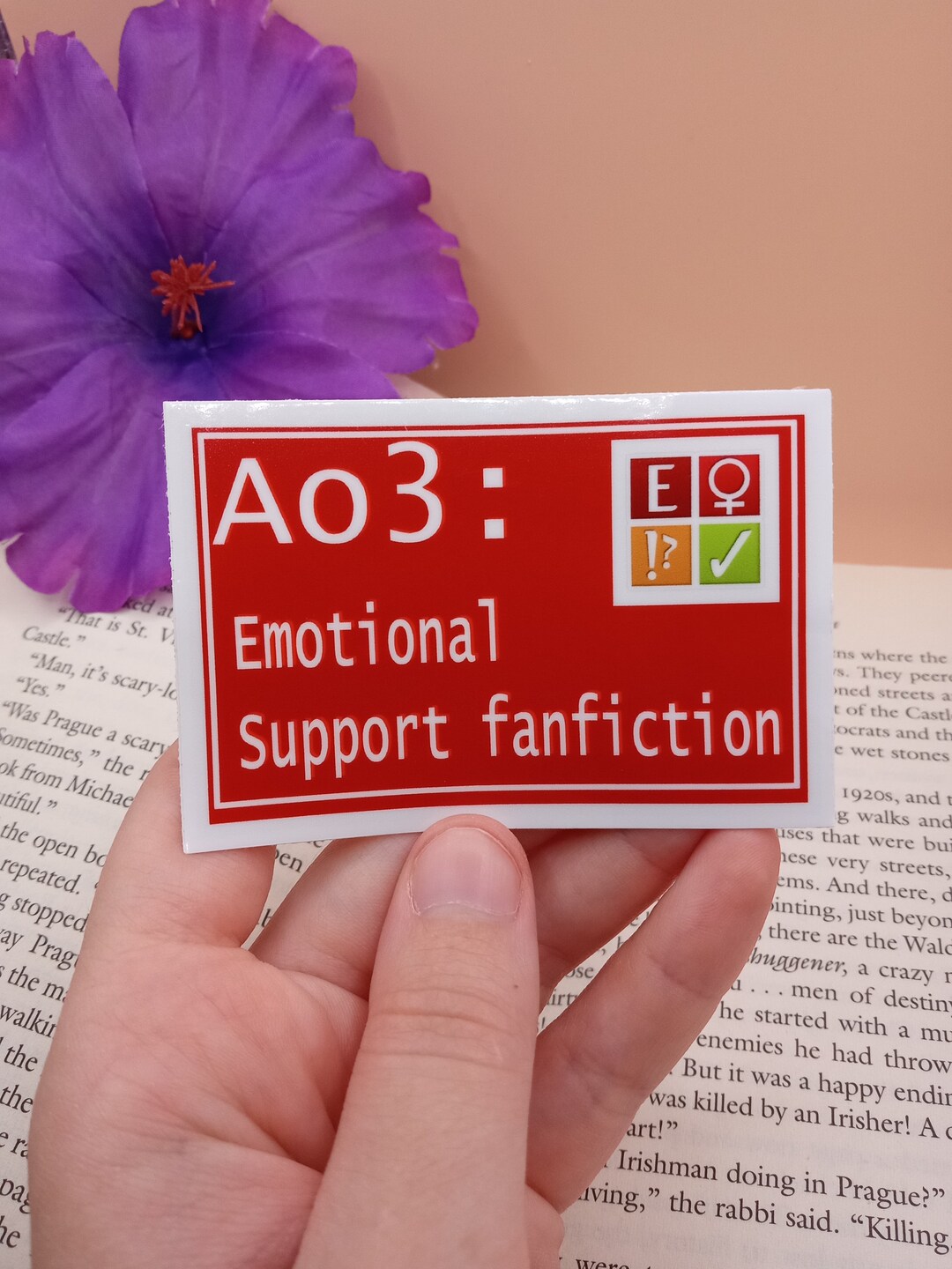 Fanfic Stickers Fanfiction/ Trope Stickers-waterproof - Etsy