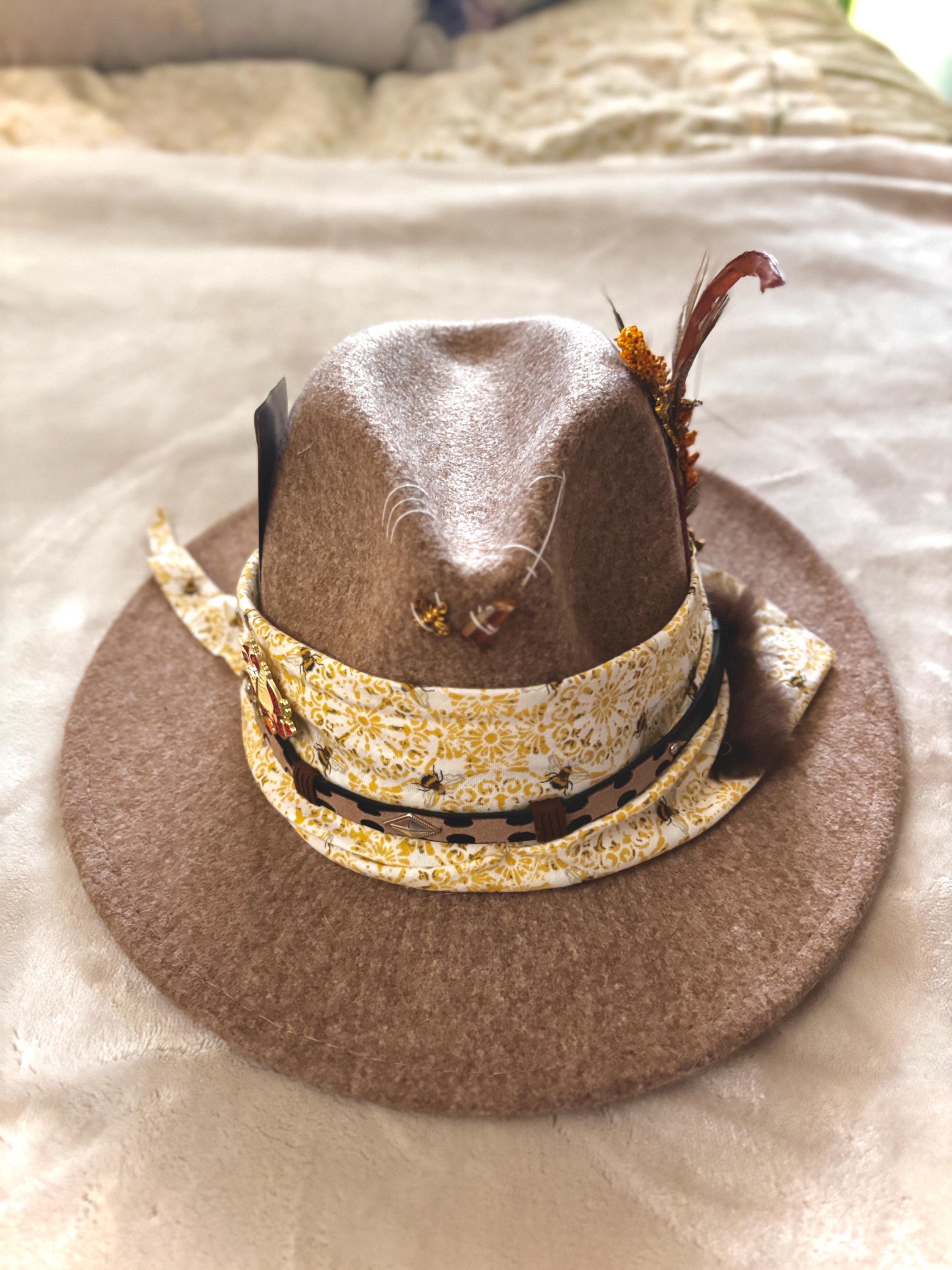 Rabbit Fur Fedora - Etsy