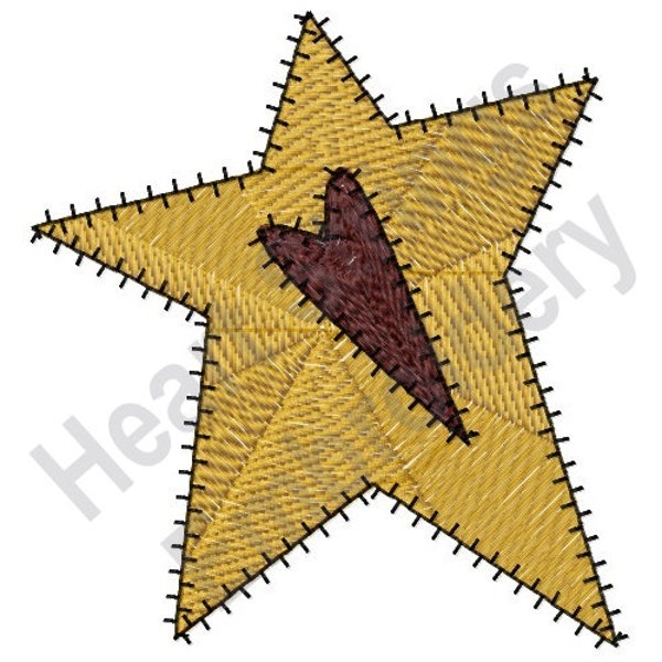 Folk Art Star - Machine Embroidery Design, Embroidery Designs, Machine Embroidery, Embroidery Patterns, Embroidery Files, Instant Download