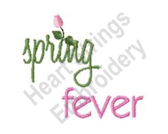 Spring Fever - Diseño De Bordado A Máquina, Diseños De Bordado, Bordado A Máquina, Patrones De Bordado, Archivos De Bordado, Descargar Instantáneamente