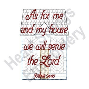 Serve The Lord - Machine Embroidery Design, Embroidery Designs, Machine Embroidery, Embroidery Patterns, Embroidery Files, Instant Download
