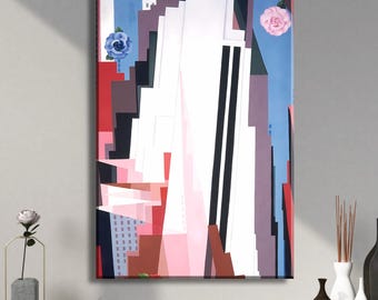 ジョージア・オキーフ、抽象画「白いバラ」、1927年、ジョージア