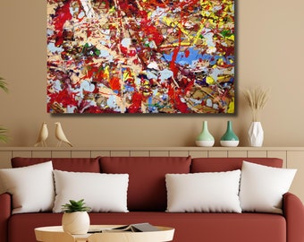 Novup Abstrakte Wandkunst – 5-teiliges Set, Leinwanddruck, Braun, Moderne Deko Für Wohnzimmer & Schlafzimmer