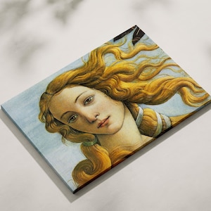 Sandro Botticelli Canvas Wall Art,Botticelli The Face of Venus Art Print,Canvas PosterPanel Home Decor Gift,Botticelli Artwork,Renaissance