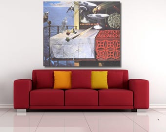 Dada Movement Art: Surrealism Painting, Abstract Home Decor - Etsy