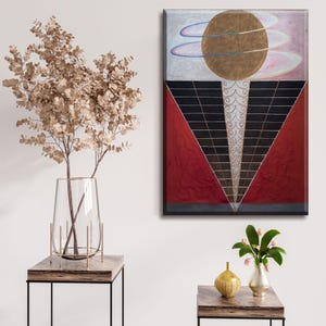 Hilma af Klint Canvas Wall Art, Hilma af Klint The Ten Largest Poster Canvas Wall Art Print, Hilma af Klint Home Decor, Abstract, Wall Decor