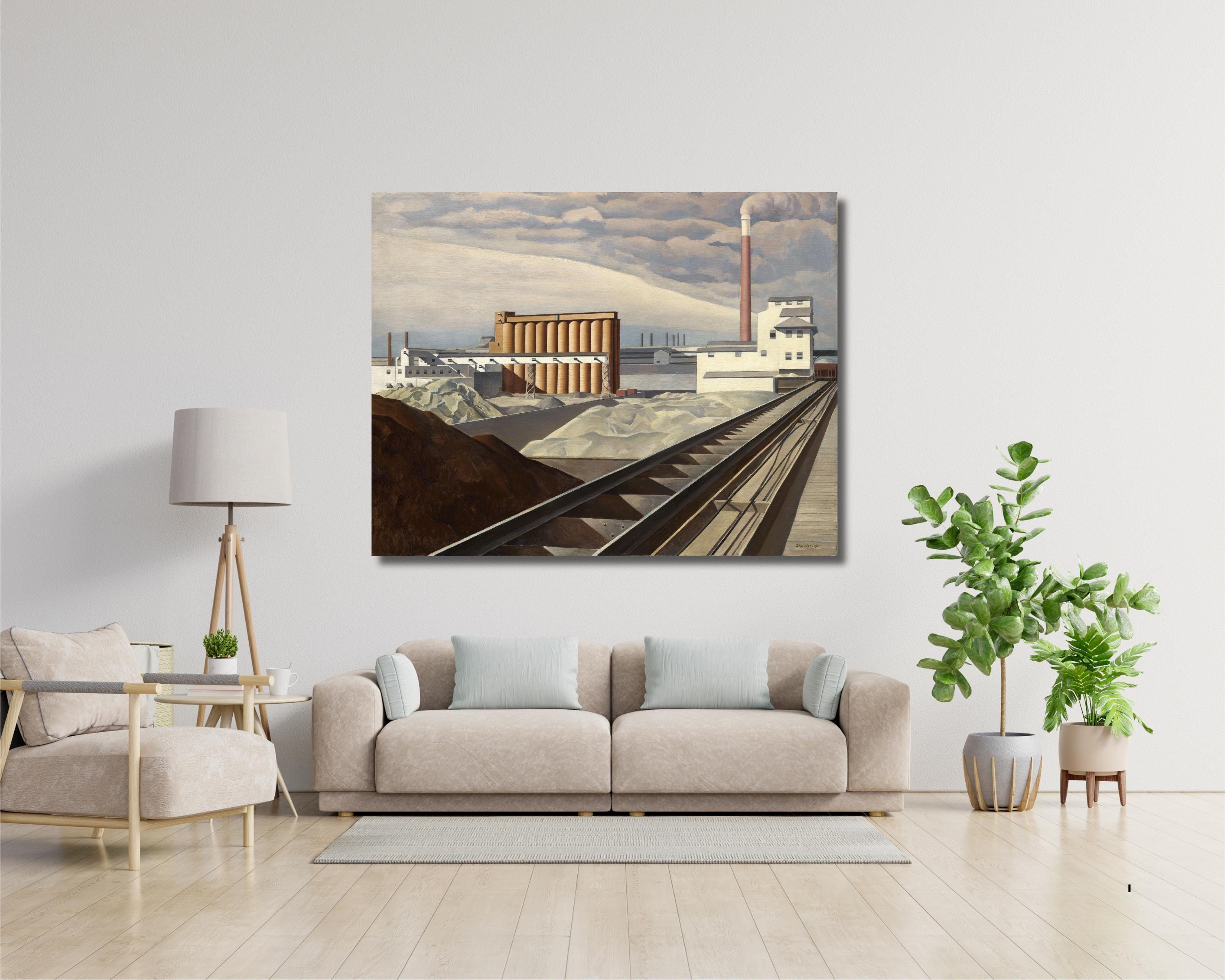 チャールズ・シーラーのクラシック風景画、アーカイブジクレー - Etsy 日本