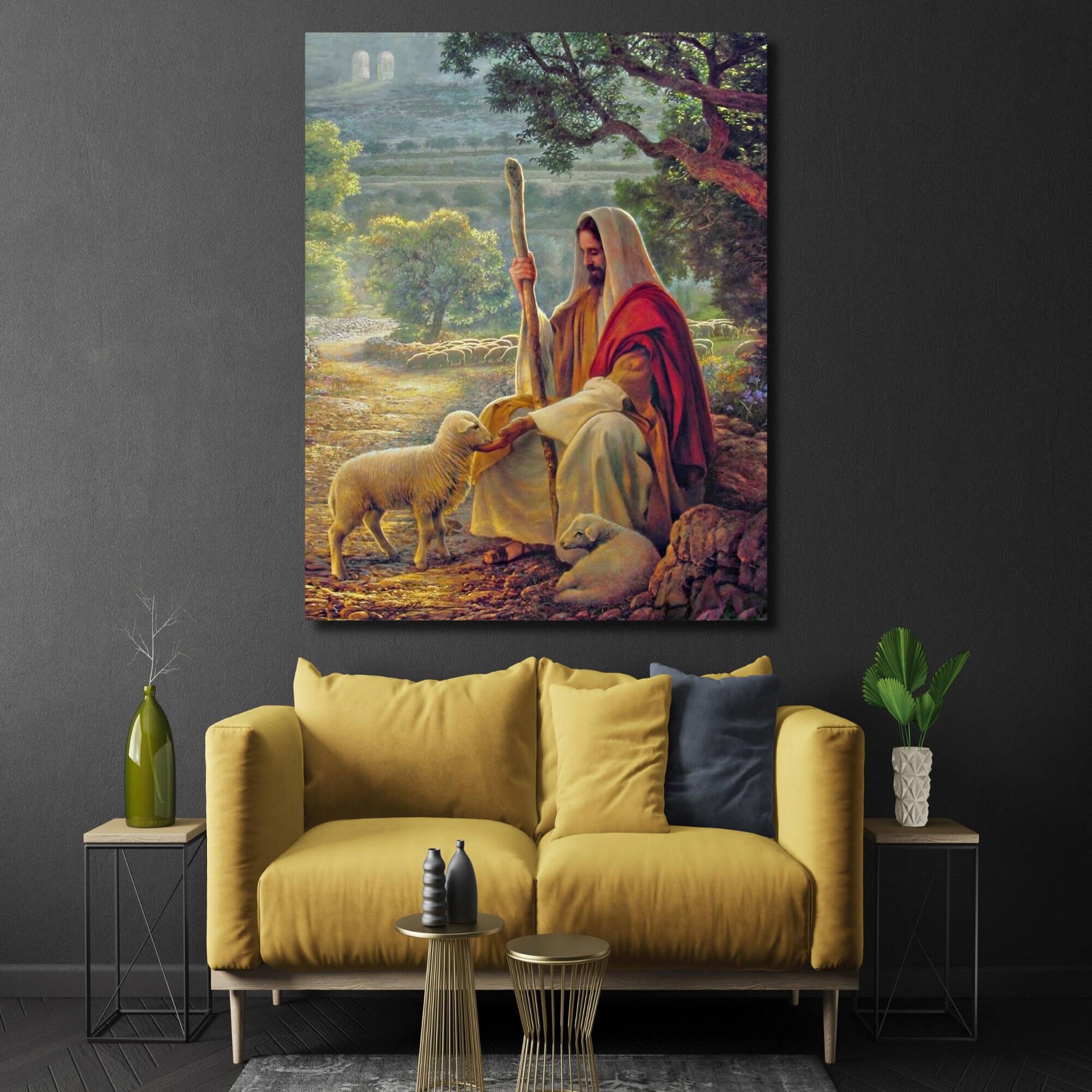 Greg Olsen Jesus - Etsy, image size:2000x2000