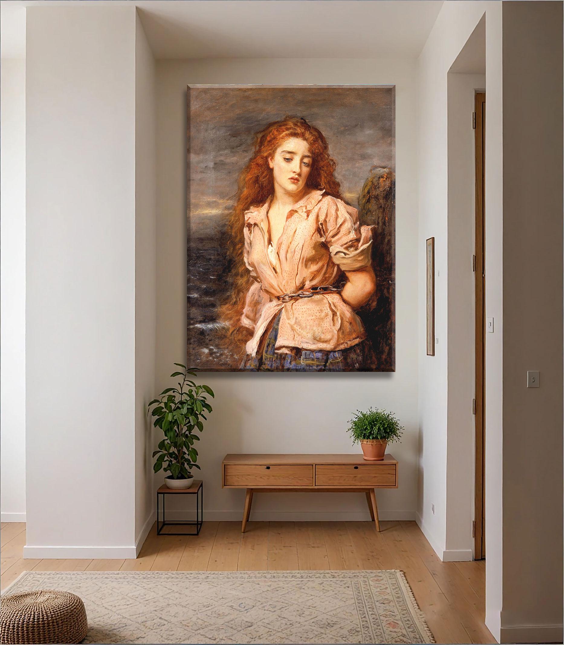 ジョン・エヴァレット・ミレー卿のキャンバスプリント：ソルウェイの