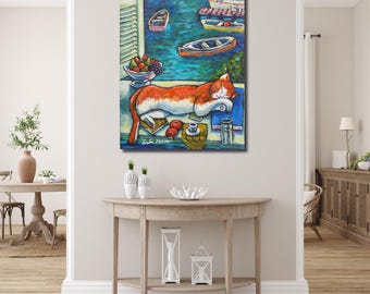 Henri Matisse Cat Canvas Print: Modern Wall Art