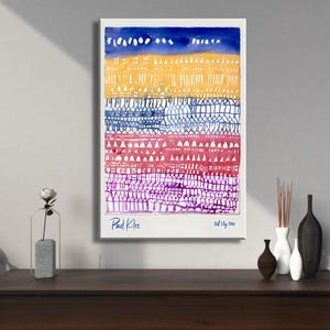 Old City (1928) Painting in High Resolution by Paul Klee Canvas Wall Art Paul Klee Painting Wall Art Ready to Hang Paul Klee Quality Print