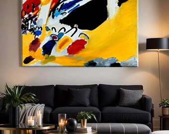 Kandinsky Impression III Canvas Print: Museum Quality Wall Art