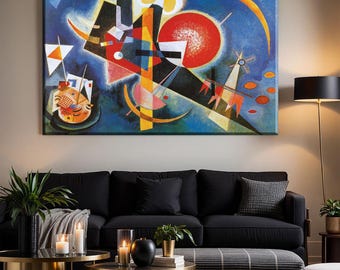 Kandinsky Geometric Abstraction Canvas Print: Museum Quality Wall Art