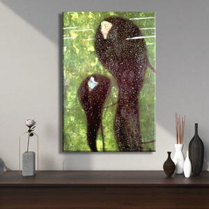 Gustav Klimt Water Nymphs Canvas Wall Art/Poster Wall Art Reproduction, Symbolism Painting Print, Klimt Painting, Giclee Fine Art,Gift Print