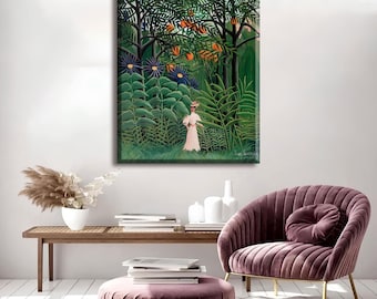 mmk_keiko　絵画 自然風景　アンリルソー エキゾチックな風景 | アンリ・ルソー