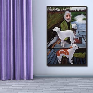 Goodfellas Dog Art Canvas: Famous Movie Print, Home Wall Decor, Giclee Fine Art, Poster