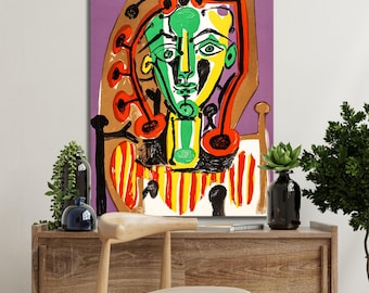 ピカソ版画：アトリエの画家とモデル、1963年、美術複製 - Etsy 日本