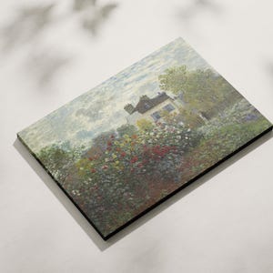 Claude Monet Seerosen Leinwand Wandkunst / impressionistische Landschaftsmalerei / Gartendruck / Blumendruck, Poster, Kunst / Monet-Wandkunst / Geschenk
