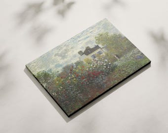 Monet Water Lilies Canvas Print: Impressionist Garden Landscape Art