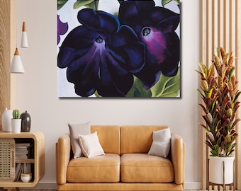 Purple Petunias by Georgia OKeeffe, Georgia O
