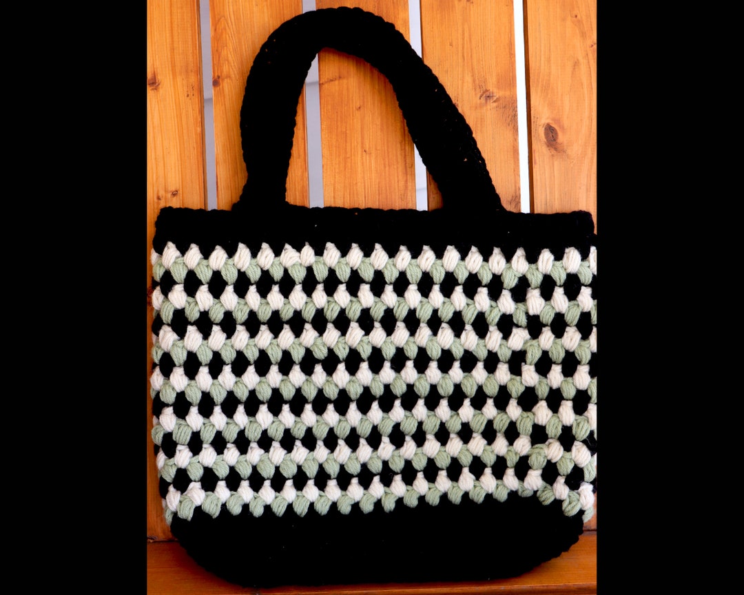 Multicolour sage Selleria bag with 556 hand-sewn topstitches