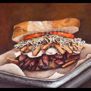 Still Life With Pittsburgh-style Sandwich Instant Printable - Etsy Norway