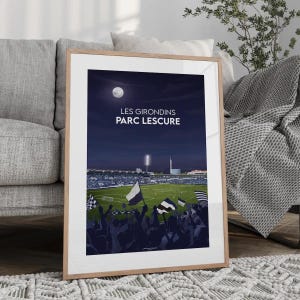 Girondins de Bordeaux poster - Stade Lescure