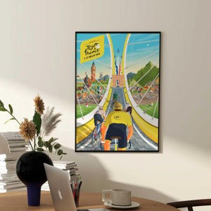 Affiche officielle du Tour de France 2025