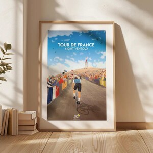 Poster van de Tour de France - Col du Mont Ventoux