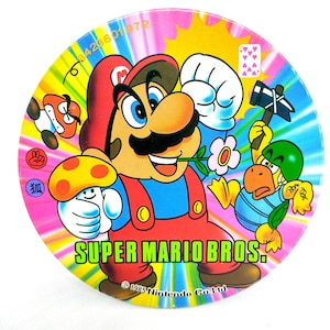 Cartes menko japonaises Menko rétro de Mario Super Mario Culture japonaise Nintendo vintage F/S Livraison gratuite Objet de collection japonais d'occasion