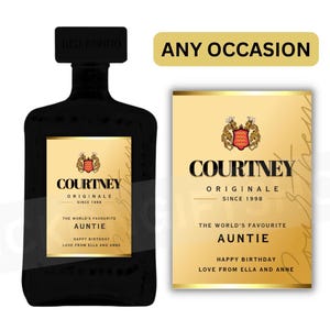 Aangepast gepersonaliseerd flesetiket amaretto-likeur - Vrolijk kerstfeest, Bulkkoop bruiloftsbedankjes - Alle details, elke gelegenheid, vrijgezellenfeest