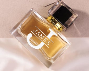 Customized Empty Perfume Bottle | Wedding Gifts for Mom, Groom, Bride, Best Man and Bridesmaid | Engraved Wedding Logo | Wedding Logo Design