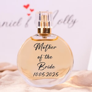 Flacone di profumo inciso: bomboniera per matrimonio, regalo per sposa (30 ml - 50 ml)