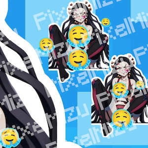 Anime Rank 6 Demon - Vinyl Stickers